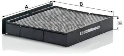 Mann Filter Fülkeszűrő CUK 2430