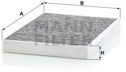 Mann Filter Fülkeszűrő CUK 31 003