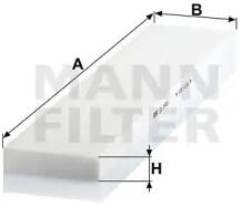 Mann Filter CU 5480 kabinszűrő