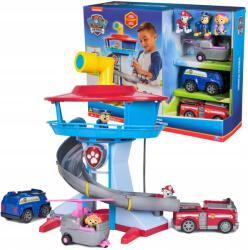 Spin Master Mancs Őrjárat Nagy Bázis Csúszdával Fénnyel És Hanggal+figurák És Járművek (6070237 20147372)