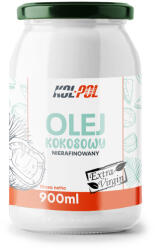 Kol-pol Finomítatlan Kókuszolaj 900ml Extra Virgin kiváló minőség Kol-Pol (Olej kokosowy nierafinowany 900ml Kol-Pol)