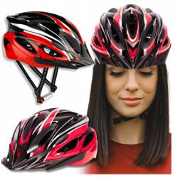 Ercole Női Kerékpáros Sisak Kerékpárhoz, Görkorcsolyához, Rollerhez, Deszkához, Országúti és Mtb, Állítható (Kask rowerowy damski lekki regulowany R97-DCC)
