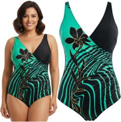 Ercole Jelmez Női egyrészes fürdőruha Monokini Plus Size 44 XXL (Strój kąpielowy jednoczęściowy damski E913d44)