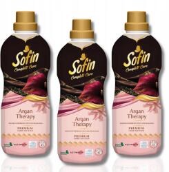 Sofin Oriental Illatosított Folyadék Argan Therapy 810ml x 3 textíliák öblítéséhez (SOFIN 0,81L PŁYN DO PŁUK AGRAN THER X3)