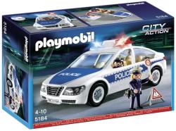 Playmobil Rendőrautó villogó fényekkel (5184)