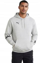 PUMA 3432 Férfi Pulóver Puma Kenguru Kapucnis Pamut Sport Szürke L (676648-03)