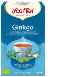 YOGI TEA Bio Ginkgo tea 17 db (0010015204)
