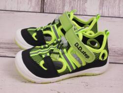 D-D-step Sportcipő szandál DD step G065-41453B neonzöld feketével 31