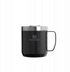 STANLEY Everyday Camp bögre 0.35L Kalapácslakk fekete (10-13094-0057)