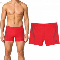 4F Férfi Fürdőnadrág 4F Boxeralsó Piros Gyorsan száradó méret3XL (4FWSS26USWTM073 62S)