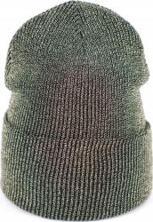 Szaleo Street Fashion női beanie sapka hosszú, kihajtható, fekete (cz19308-1)