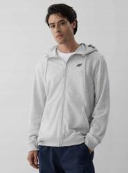 4F Férfi regular fit kapucnis melegítő felső 4FWMM00TSWSM1768 Grey L (4FWMM00TSWSM1768-27M-L)