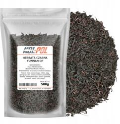 Kol-Pol Yunnan Op Fekete Tea 500g Természetes leveles kiváló minőség Kol-Pol (Herbata czarna Yunnan OP 500g Kol-Pol)