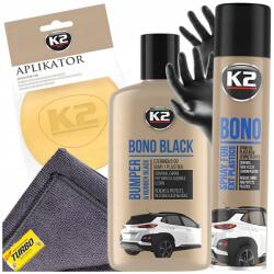Glam Műanyag Felújító Készlet Gumi Fekete Szivacs Applikátor Bono Black