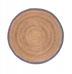 Direct home and garden Szőnyeg Kerek 120 cm Tengeri Fű Fonott Boho Természetes Terasz Erkély (5903039434196)