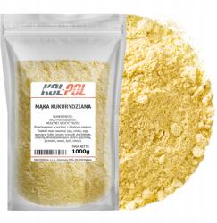 Kol-Pol Kukoricaliszt 1kg Kukoricaliszt természetes kiváló minőségű Kol-Pol (Mąka kukurydziana 1kg Kol-Pol)