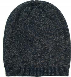 Szaleo Angora sapka Párizs utcái női, elegáns, sötétkék (cz17588-3)