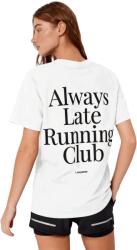 Carpatree Always Late Running Club női póló Carpatree pamut, fehér, M (5906565160584)