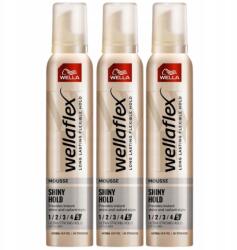 Wella Wellaflex Maximálisan Erősen Rögzítő Hajhab Fényes 200 x3 (75907486763327)