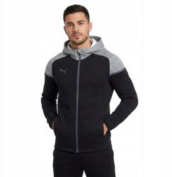 PUMA 3260 Férfi Pulóver Puma Cipzáras Kapucnival Sport Cipzáras Zsebek L (657987 03)