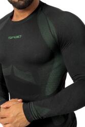 Spaio Nilit Breeze Motoros hosszú ujjú póló 2.0 black/green L