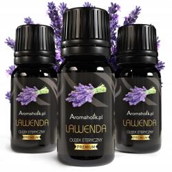 Aromaholik Levendula illóolaj Aromaholik Szett 3x 10ml Természetes alvás aromaterápia (Zapachowy Eteryczny Lawendowy Olejki do Sauny)