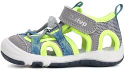 D-D-step Sportcipő szandál DD step G065-61599 szürke lime színben 29