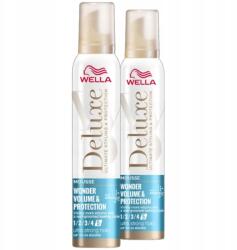 Wella Deluxe Hajhab Térfogat és Védelem Teljesítmény 5 2x200ml (WELLA DELUXE 200 PIANKA WONDER VOLUME X2)