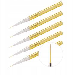 Aba group Arany díszítő ecset 13mm Gold Liner #13 5 db