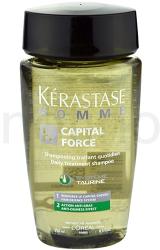 Kérastase Homme Capital Force sampon a gyorsan zsírosodó hajra (Daily Treatment Shampoo Anti-Oiliness Effect) 250 ml