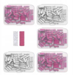 Aba group Sapka Csiszolószalag 3mm Mandrel rátétek #180 Henger 250 db Színes (Nakładki na Frez Kapturki)