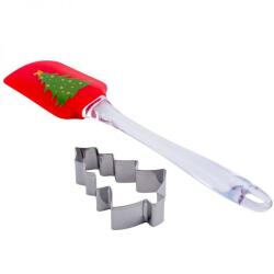 Altom Design Karácsonyi spatula kiszúró formával - fenyőfás (IMO-ALT-02070151070-330846)