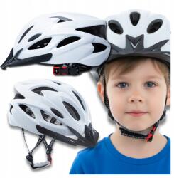 Ercole Kerékpáros bukósisak rollerhez Görkorcsolya Országúti kerékpár Mtb 48-54 cm Állítható (Kask na rower dziecięcy lekki szosowy R97dw)