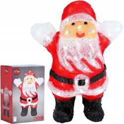  Mikulás Dekorációs Figura 50LED Magasság 42CM Acryl IP44 Koopman (580434)