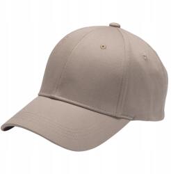 Ombre Egyszínű férfi baseball sapka, hamuszürke OM-ACCS-0105 V7 (160578)