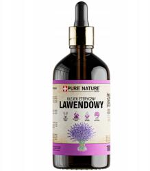 Pure Nature Levendula Illóolaj Természetes Levendula Illóolaj Adalékanyagok Nélkül 100ml (Olejek lawendowy )