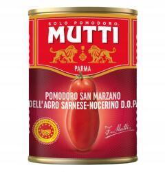 MUTTI San Marzano paradicsom 400g Mutti Dop pelati egész hámozott olasz pizza (8005110060083)
