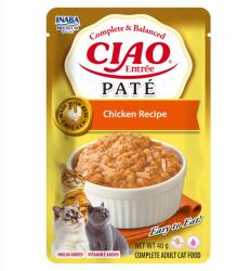 Inaba Foods Cat Ciao Pate 40g Csirke pástétom Nedves macskaeledel