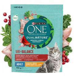 ONE DualNature cranberry eledel felnőtt macskák számára csirke 750 g