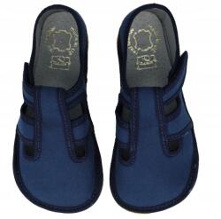 Raweks Papucs Raweks Zuzia barefoot sötétkék tépőzáras papucs R28