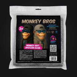 Crazy Monkey Monkey Bros extrapuha mikroszálas kendő