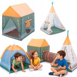Coil Gyerek Sátor Tipi Házikó Wigwam Kerti Ház Alagút Szett 5in1 Coil (5902143673392)