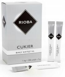 Rioba Fehér Cukor tasak (200db x 5g) Rioba Édesítőszer tasakban 1kg (CUKIER BIAŁY saszetki (200szt x 5g)