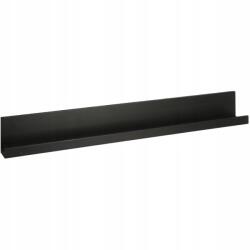 H&S Decoration Fényképes Polc Mdf Fekete keskeny fali polc 58 cm (NB1700670)