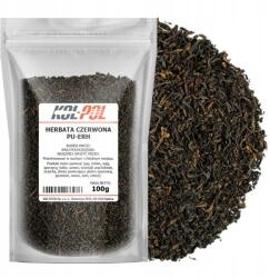 Kol-Pol Vörös Tea Pu-erh 100g Leveles természetes aromás minőség Kol-Pol (Herbata czerwona Pu-Erh 100g Kol-Pol)
