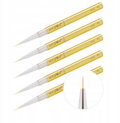 Aba group Arany díszítő ecset 9mm Gold Liner #9 5 db
