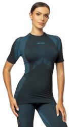 Spaio Női rövid ujjú Motoros póló Breeze 2.0 black/blue S