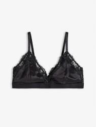 Bonprix B. p. c Bralette Melltartó Fényes Anyagból 85B