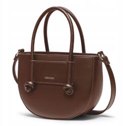 PUCCINI Női kézitáska Kis Crossbody fogantyúkkal Puccini Barna BK2241224M-2D (BK2241224M-2D)