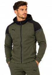 PUMA 3471 Férfi Pulóver Puma Cipzáras Kapucnis Sport Cipzáras Zsebek S (657987-35)